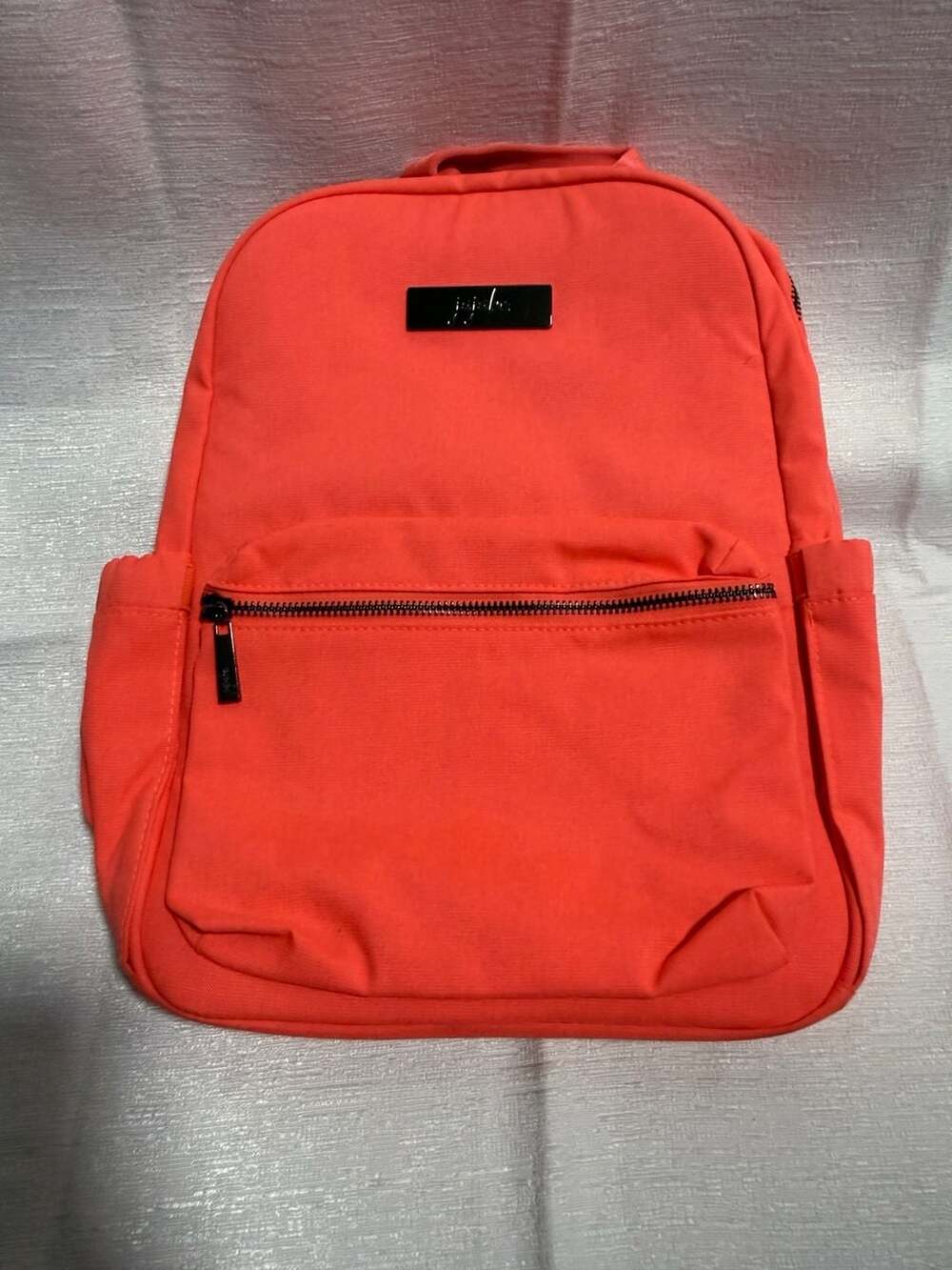 JuJuBe Chromatics Midi Backpack in Peach Neon Coral